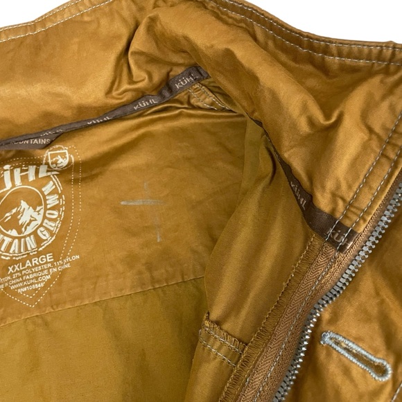 Kuhl Men’s Kullosion Jacket Quicksand Field Utility XXL Water Resistant - Picture 10 of 16